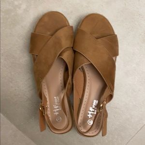 EUC  HF shoes platform shoes made in Spain